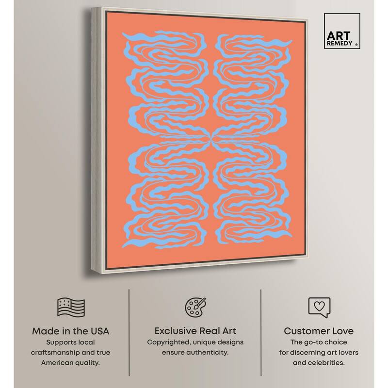 Artsy Pattern Canvas by Art Remedy
