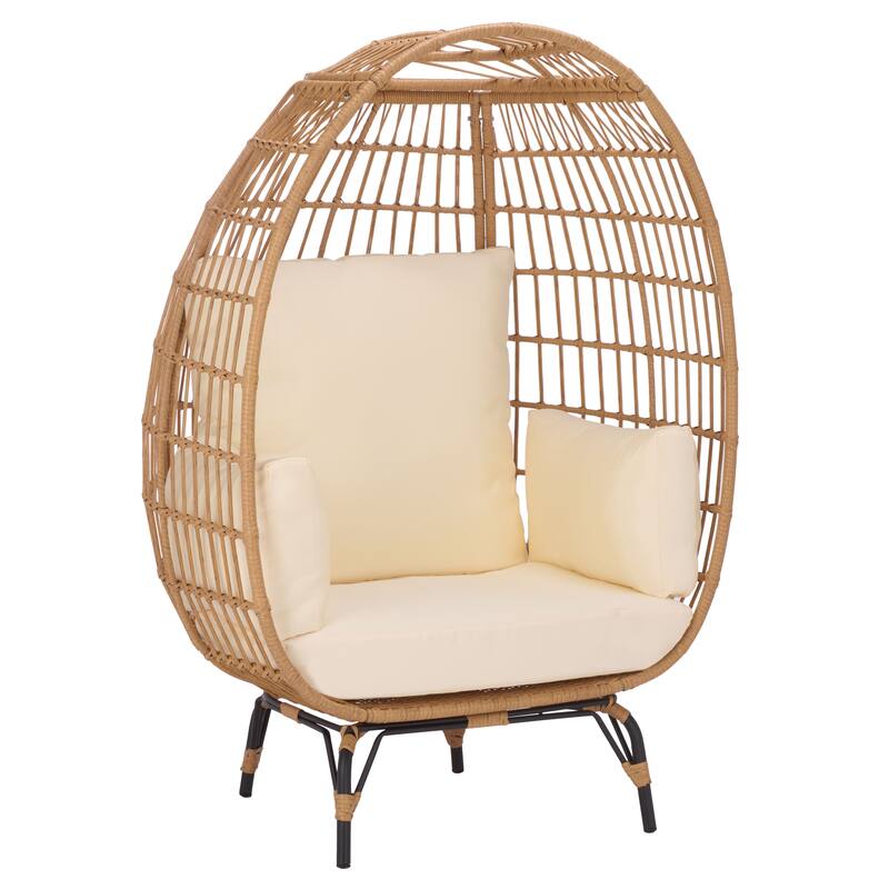 SAFAVIEH Outdoor Living Emmett Egg Chair - 40"W x 35"D x 60"H