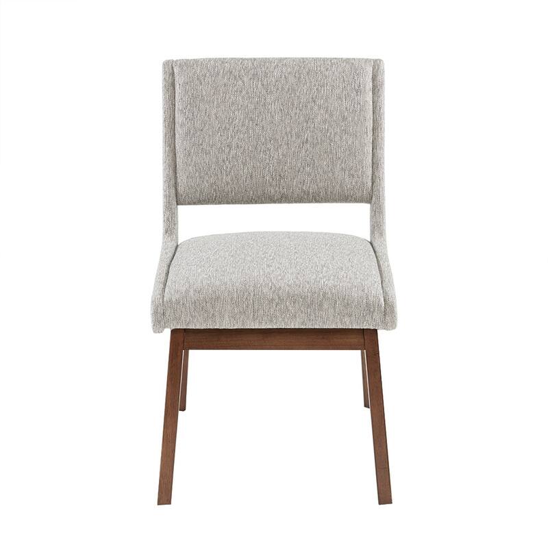 Dining Chair Set of 2, Open Backrest Dining Room Side Chairs
