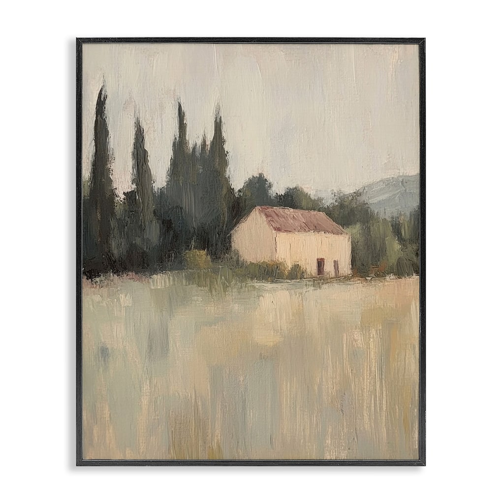 Stupell Blended Nature Landscape Framed Giclee Art Design By Petal Prints Design