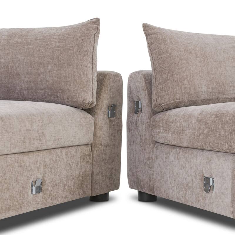 Poly & Bark Milo Left-facing Sleeper Sectional