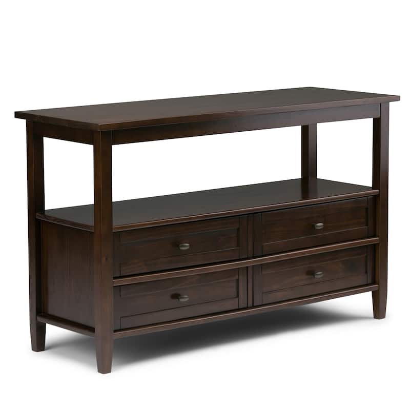 WYNDENHALL Norfolk Wood Transitional Sofa Table - 48 Inches wide