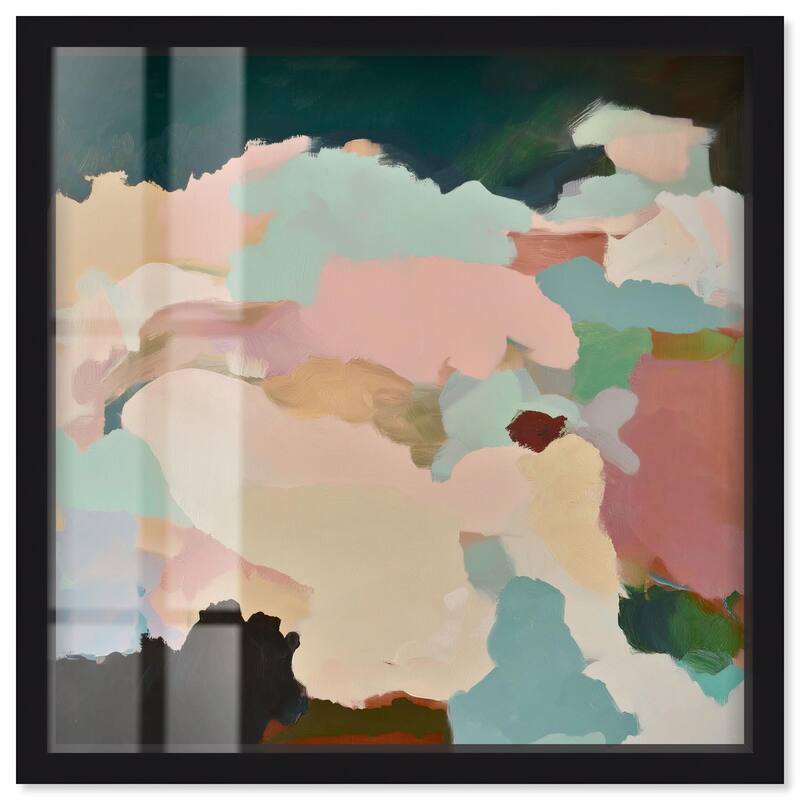 Brushed Beauty I Shadowbox by Art Remedy - Black - 30" x 30"