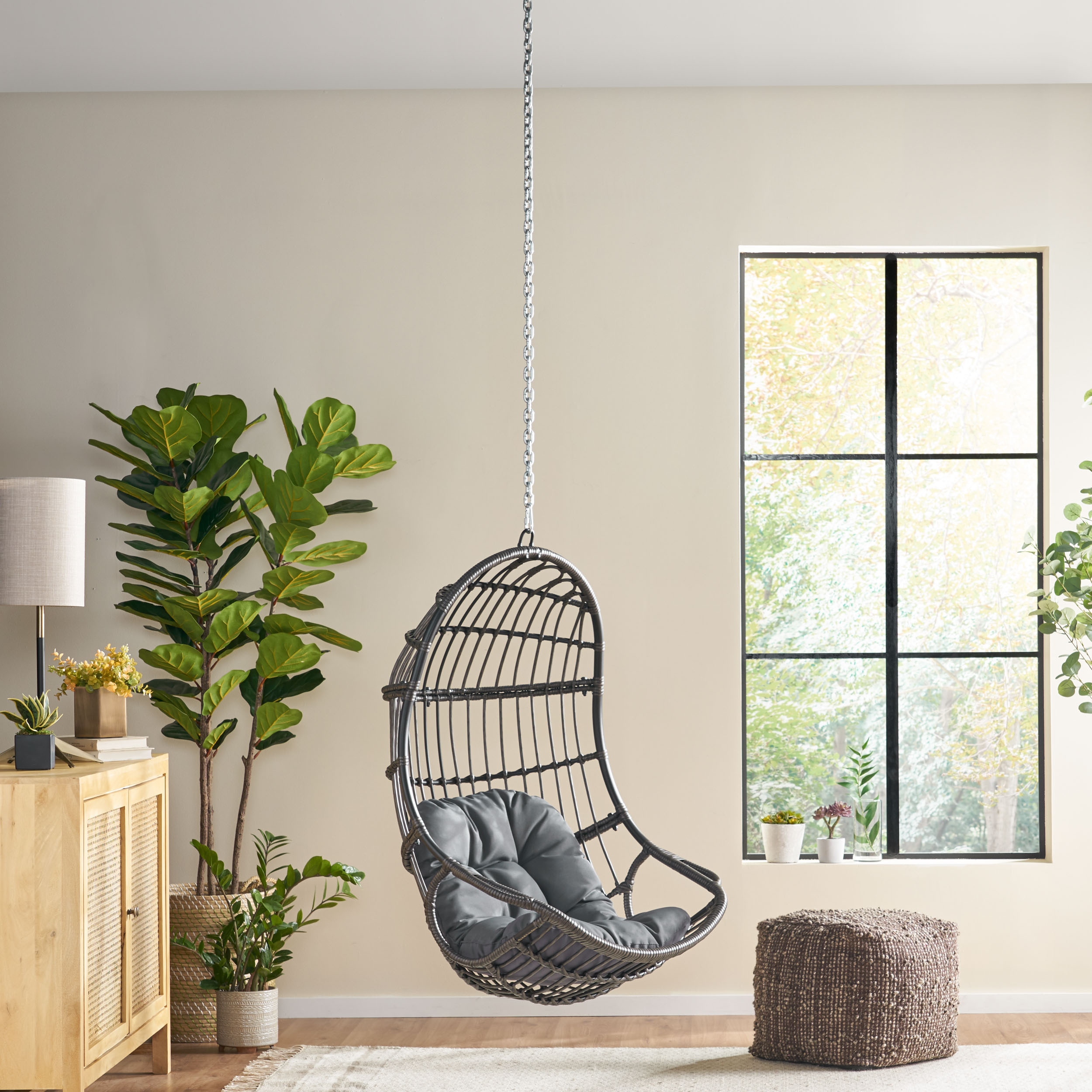 Cane swing chair shop near me