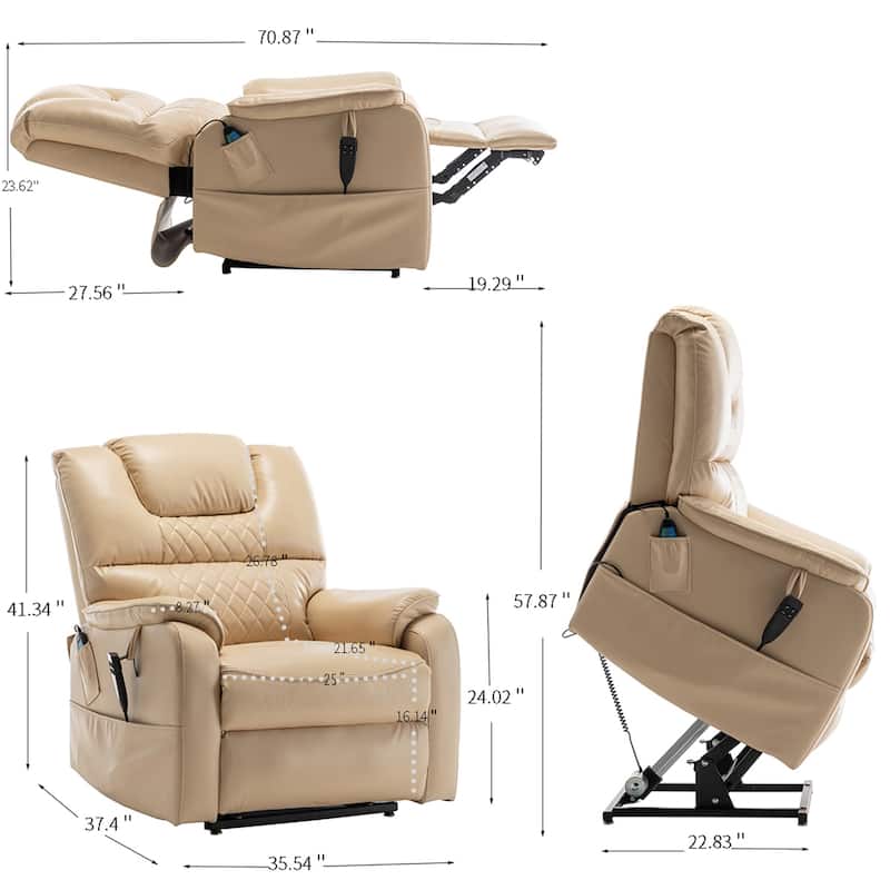 Relax Recliners Sofa Chair Lounge Chair Power Lift Chair Elderly Electric Lounge Chair