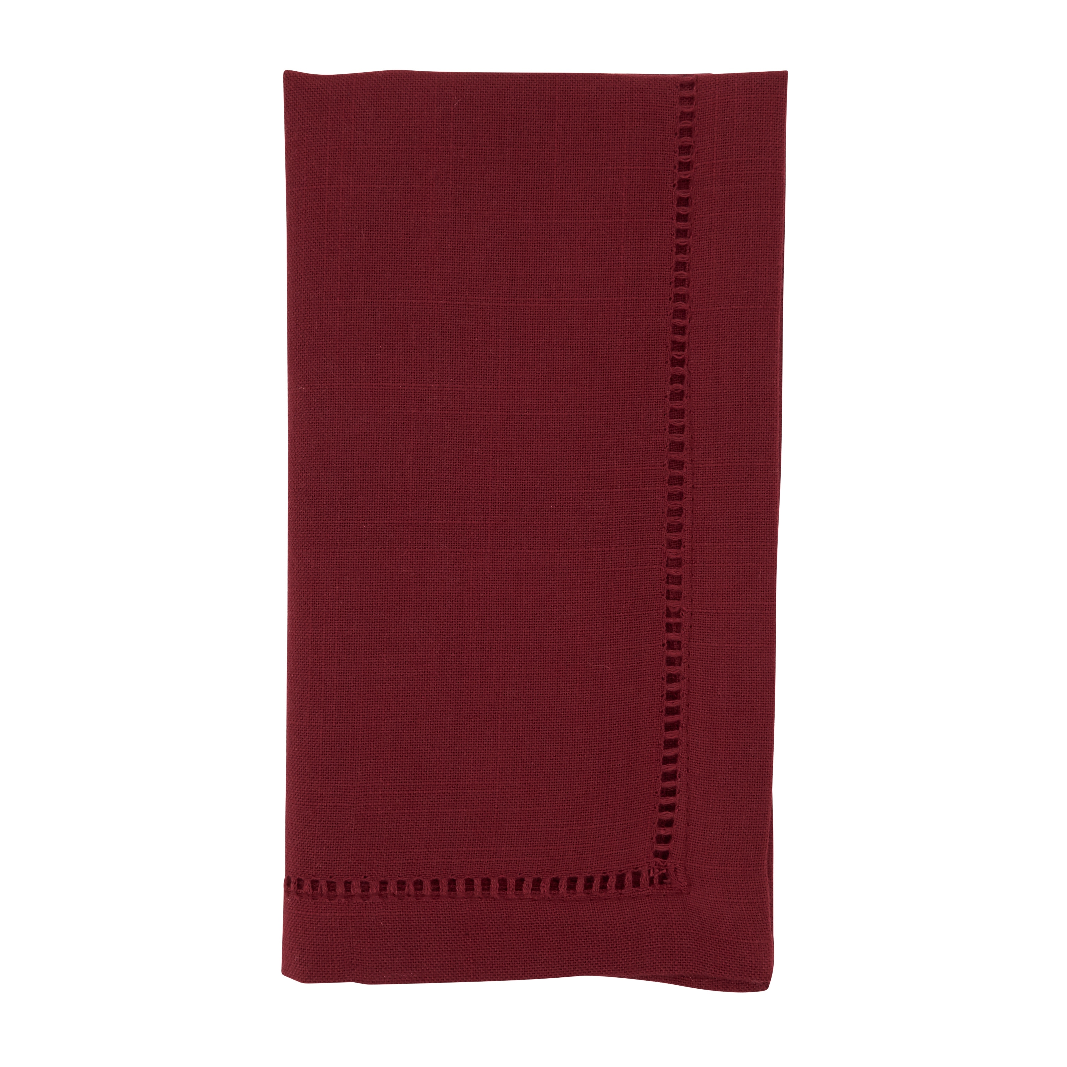 Classic Hemstitch Border Dinner Napkin (Set of 12)