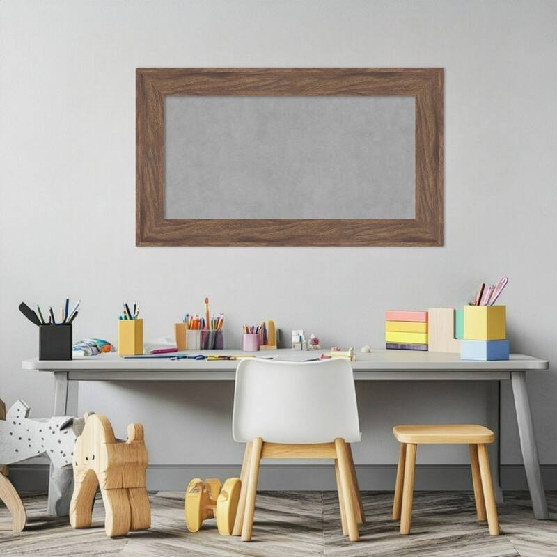 Amanti Art Pia Medium Brown Framed