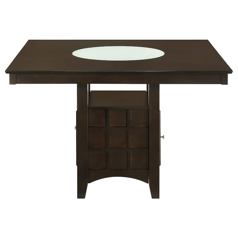 Gabriel 52-inch Counter Height Dining Table Cappuccino