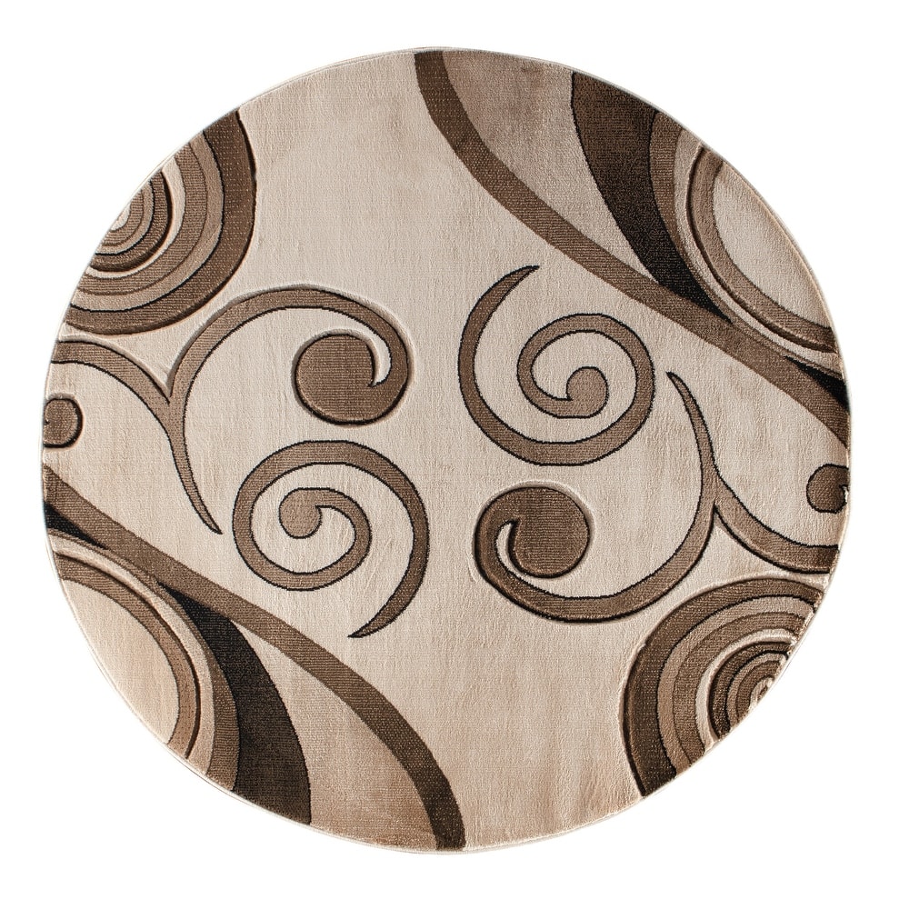 Orelsi Collection Abstract Area Rug