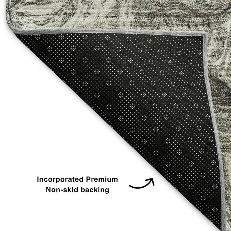 Premium Washable Super Soft Abstract Modern Mayfield Rug
