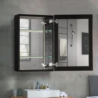 Shop 16 x 20 Inch Frameless Bathroom Medicine Cabinet ...