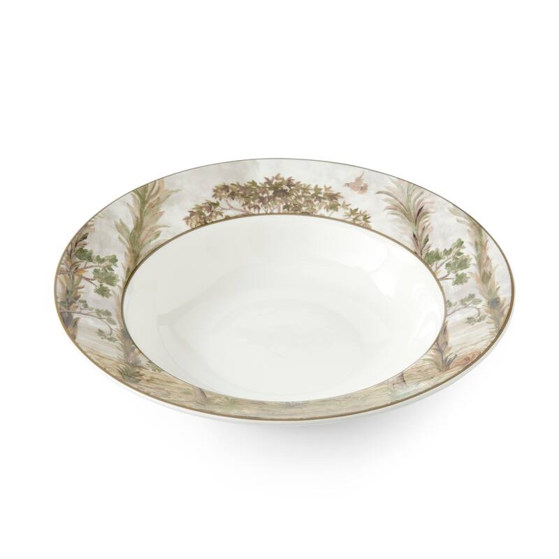 Kit Kemp for Spode Tall Trees Porcelain Pasta Bowl - 10.5 Inch