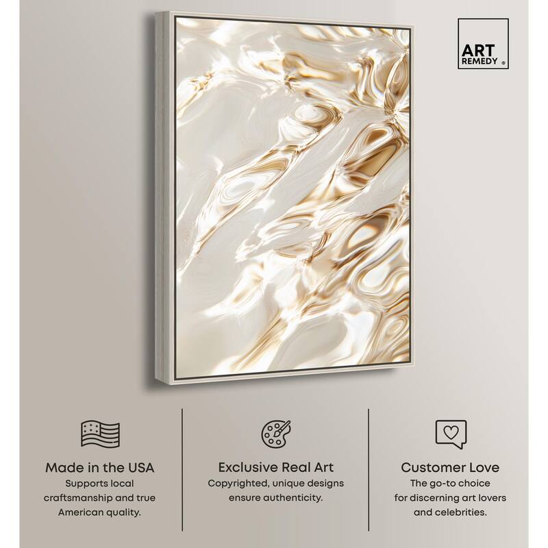 Light Reflections II Canvas by Art Remedy