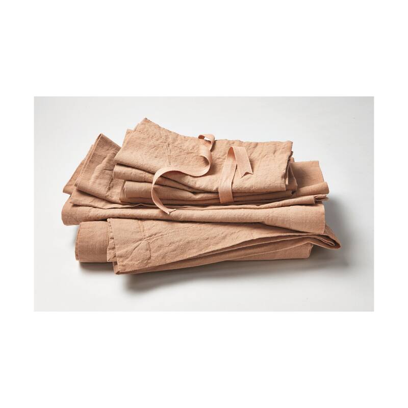 Threads Slub Runner Blush - Cotton Table Runner, 72" x 14.5", Machine Washable, Perfect for Spring Decor