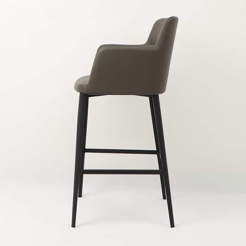 Williamsburg Modern Leatherette Bar Stool (25-inch/ 29-inch)
