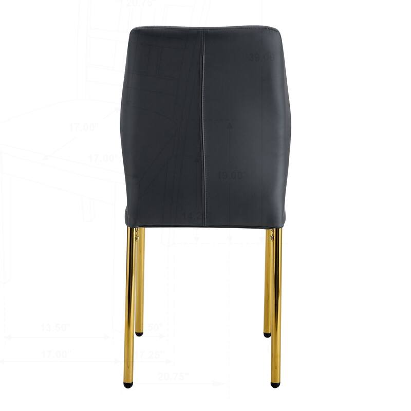 Luxurious Ergonomic Dining Chair Set - Stylish and Comfortable