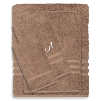 Authentic Hotel and Spa 100% Turkish Cotton 4PC Denzi Towel Set.