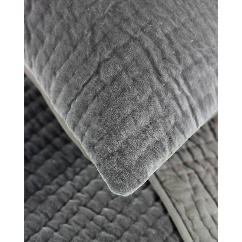 Tamara Cotton Velvet Quilt Set