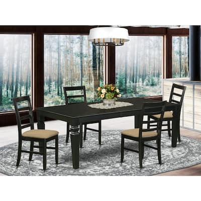 Dining Table Set for Kitchen - 9 Piece Rectangular Table & Chairs Set
