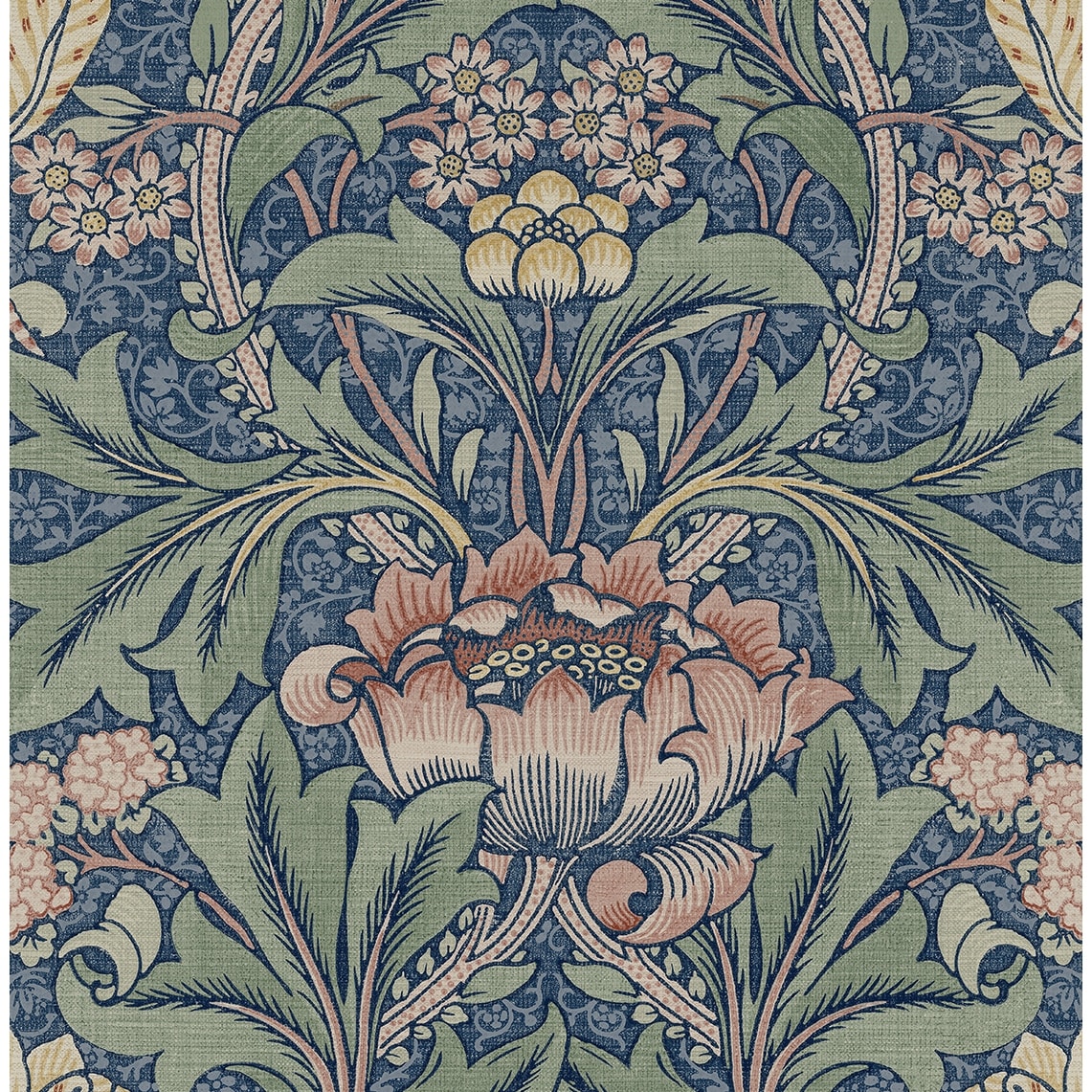 Warner Thea Gold Geometric Wallpaper