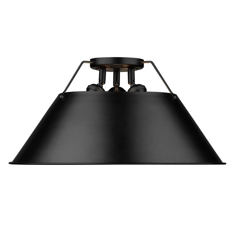 Orwell 3 Light Flush Mount - N/A