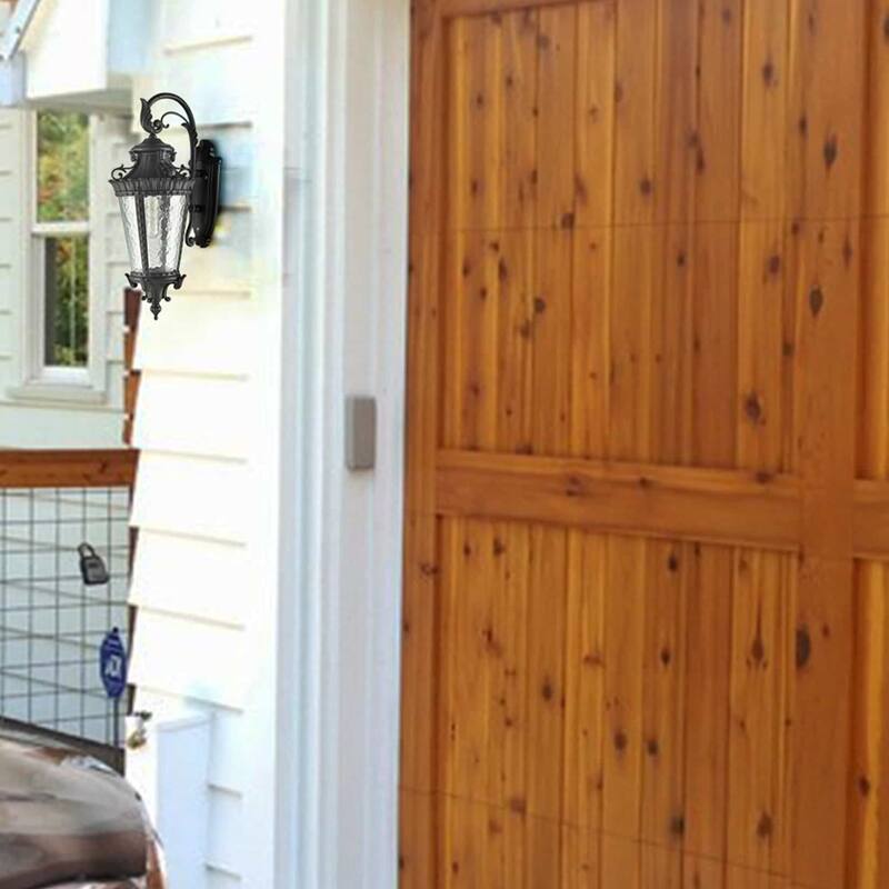 Piomonte Outdoor Wall Lantern Sconce Waterproof Porch Light Fixture 1-Light