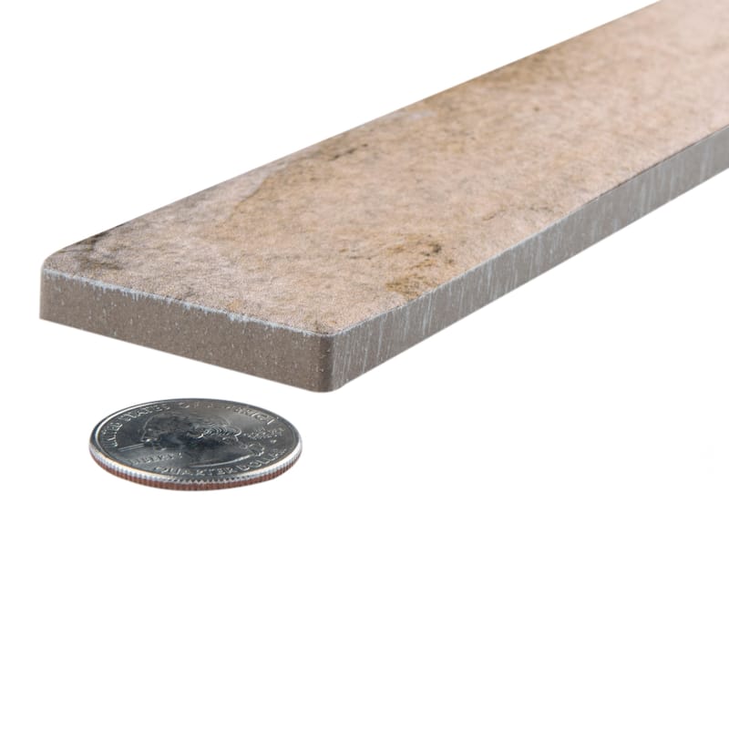Merola Tile Sedona Sand 1-7/8" x 17-3/4" Porcelain Floor and Wall Tile