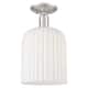 Option Gloss White Shade / Brushed Satin Nickel