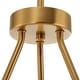 preview thumbnail 7 of 7, Uttermost Oviform 6 Light Round Chandelier - 30.25"W x 25"H x 30.25"D