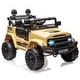 preview thumbnail 18 of 30, 12V Kids 2 Seater Ride On Truck Car Electric Vehicles Yellow