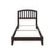 preview thumbnail 4 of 7, Richmond Twin XL Foundation Bed Frame in Espresso