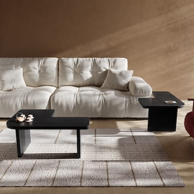 Free-assembly coffee table
