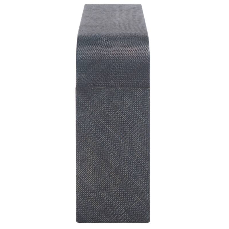 SAFAVIEH Home Bayu Curved Console Table - 12"W x 52"D x 31"H