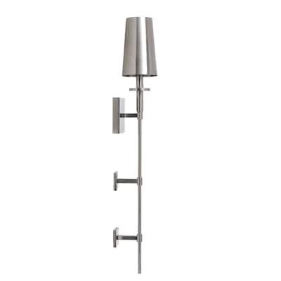 Harp & Finial Palta Sconce - Polished Nickel