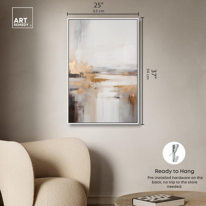 Glistening Stillness II Canvas by Art Remedy