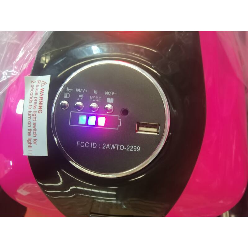 Kids Electric Motorcycle with Manual Throttle & Music, Ideal Xmas Gift