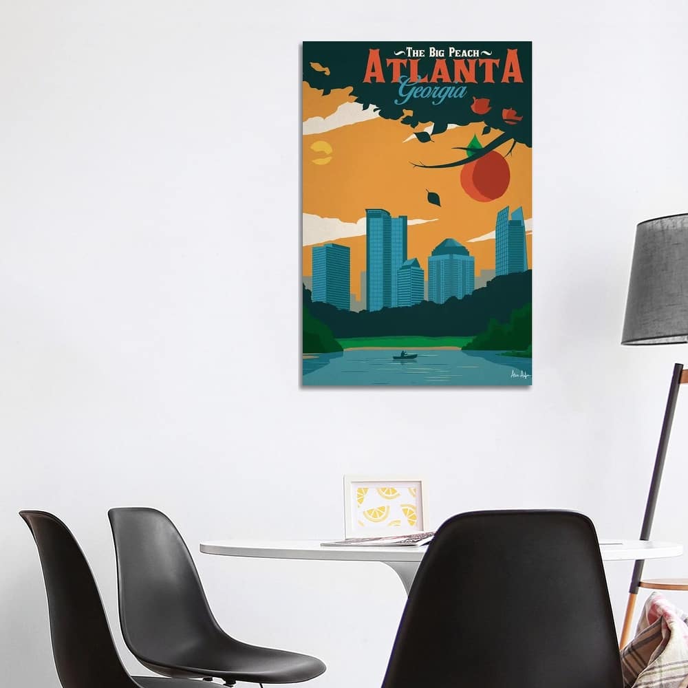 iCanvas "Atlanta" by IdeaStorm Studios Canvas Print