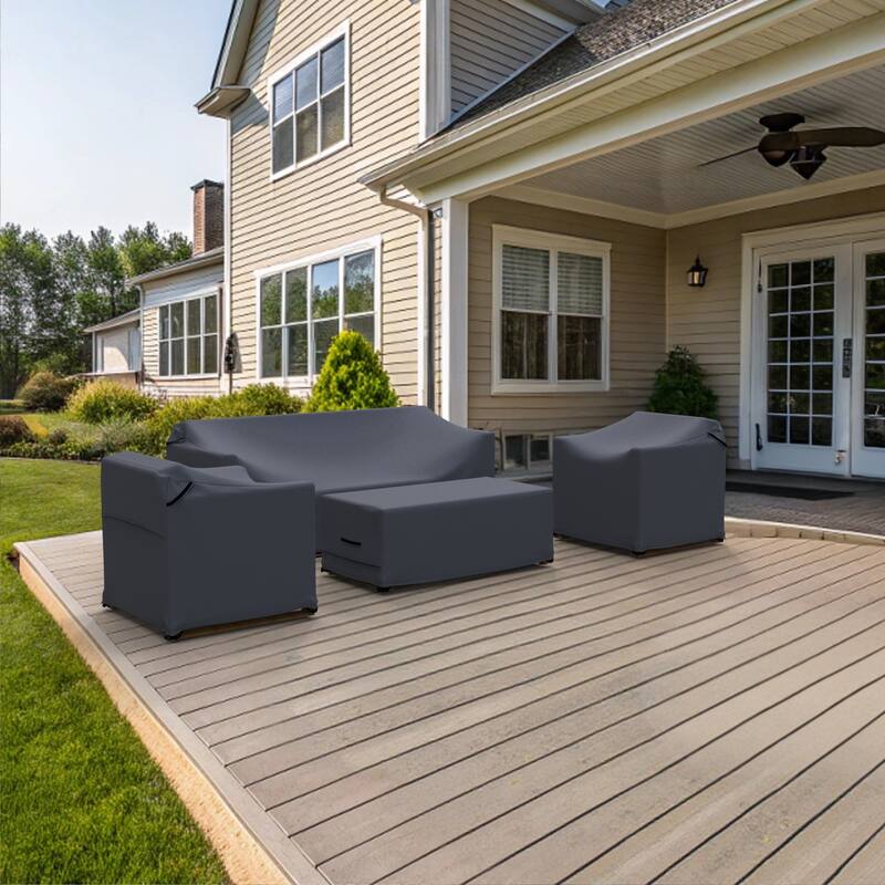 Forever Patio Outdoor 4 piece Furniture Cover - 32 x 79 x 29