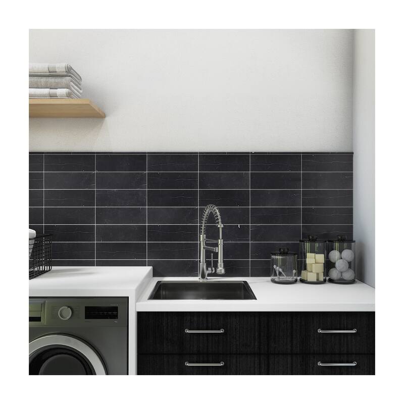 Daltile Pietra Divina 4" x 12" Marble Natural Stone Tile in Honed Namaste (30 PC Per Carton) (9.90 SQFT Per Carton)