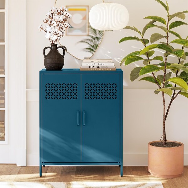 Mr. Kate Annie Short Metal 2 Door Cabinet - Bed Bath & Beyond