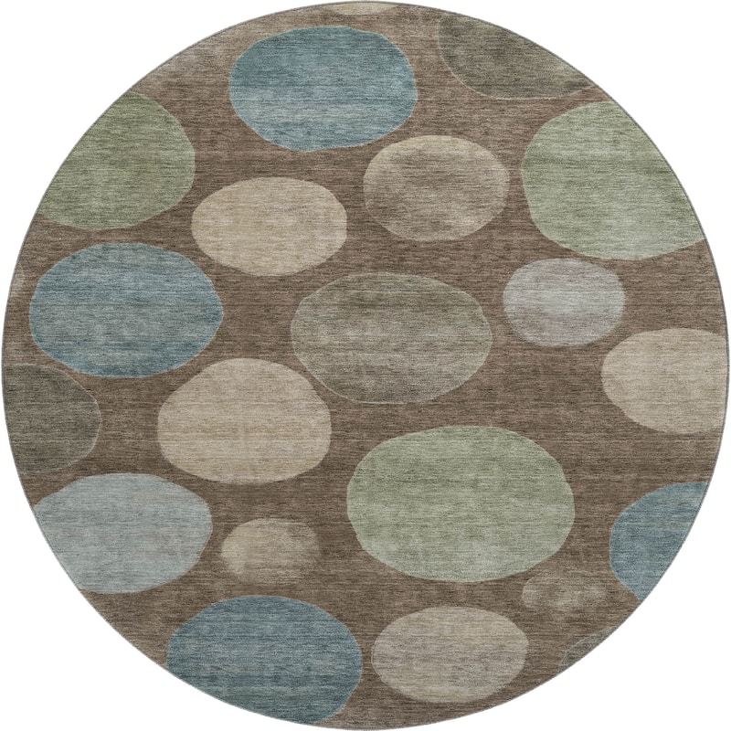 Premium Washable Super Soft Modern Bubbles Mayfield Rug