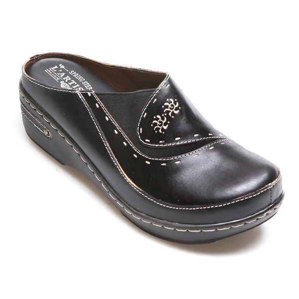 womens open back clogs