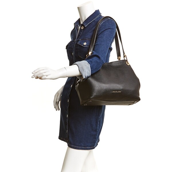 Raven large leather shoulder bag