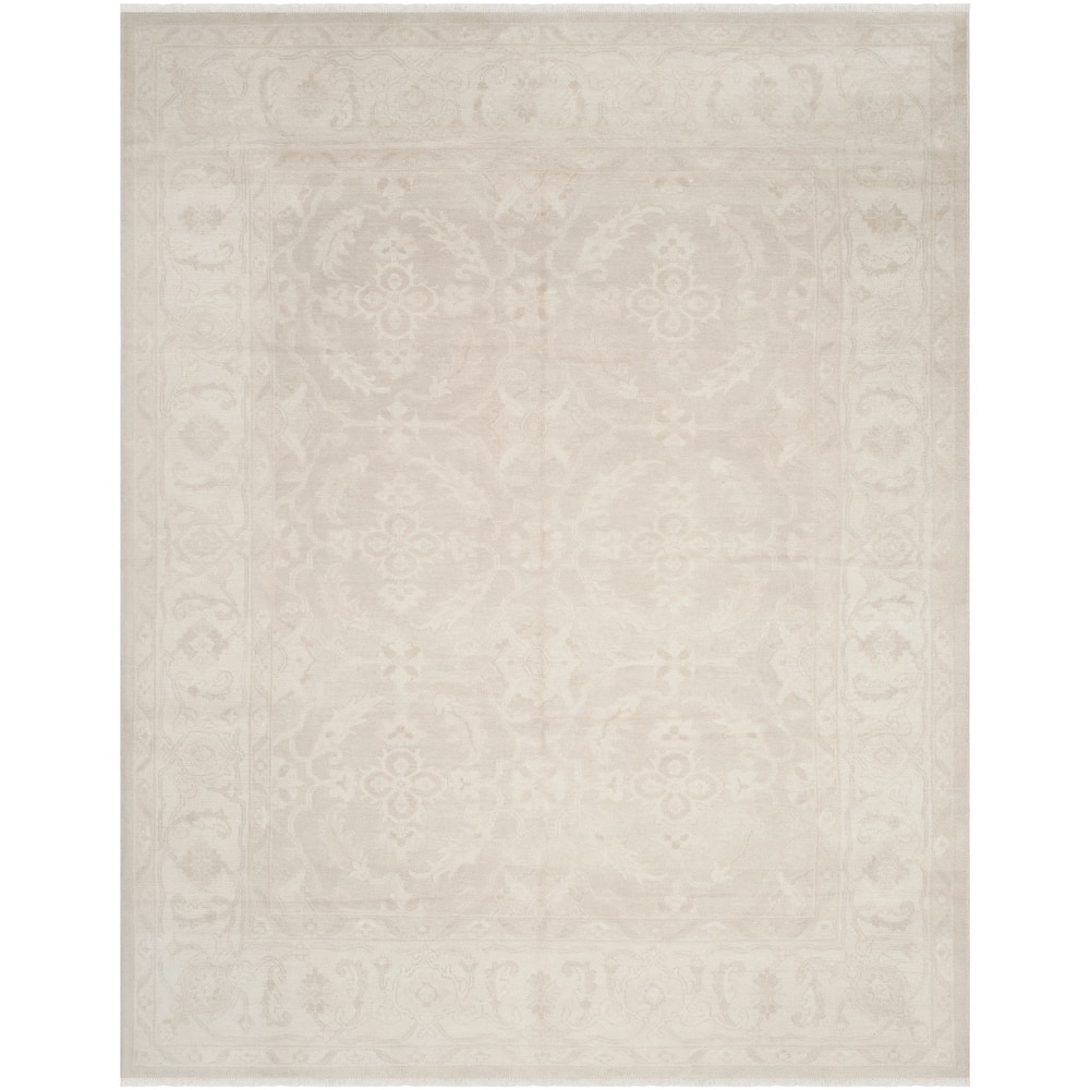 SAFAVIEH Couture Hand-knotted Oushak Gunnur Traditional Oriental Wool Rug