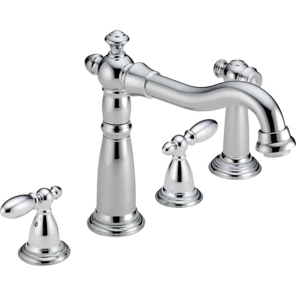 Delta 2256-DST Victorian Kitchen Faucet with Side Spray