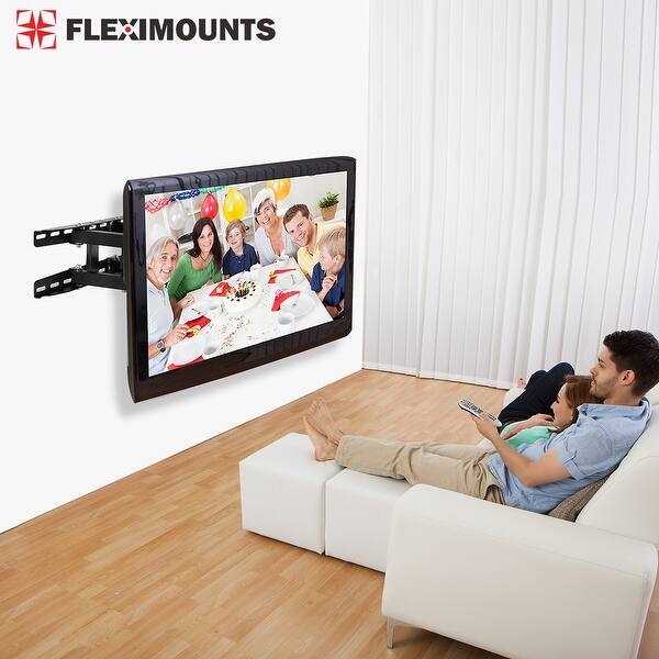 Shop Fleximounts A22 Full Motion Articulating Tv Wall Mount Tilt