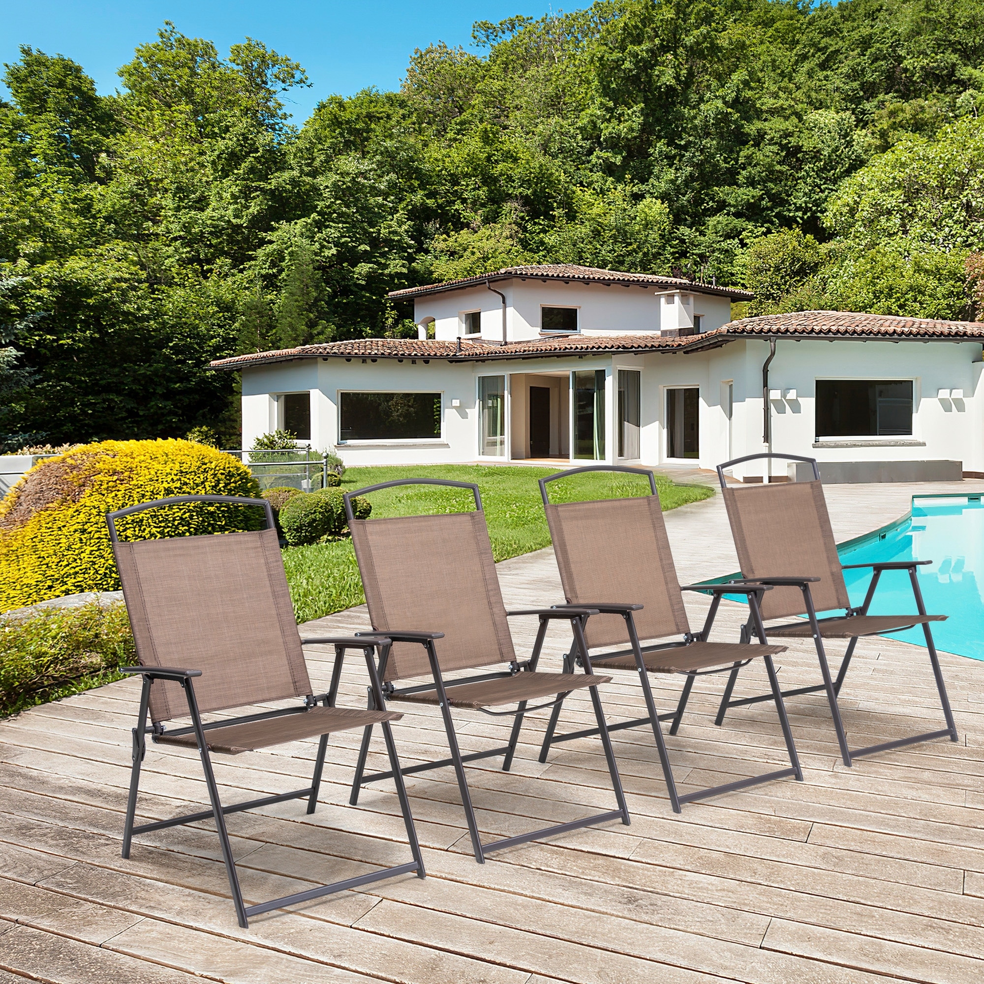denali outdoors camp chairs and table set