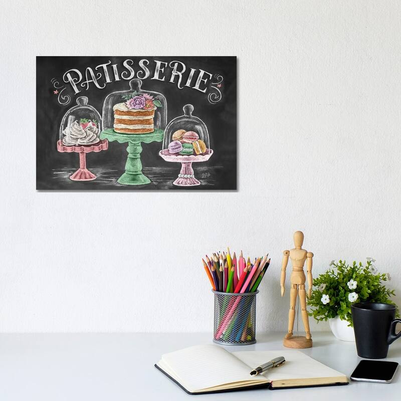 iCanvas "Patisserie" by Lily & Val Canvas Print - 8x12x0.75