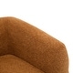 preview thumbnail 12 of 53, Tina Modern Upholstered Boucle Arm Club Chair by Christopher Knight Home