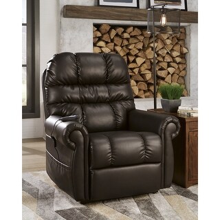 Mopton Chocolate Power Lift Recliner